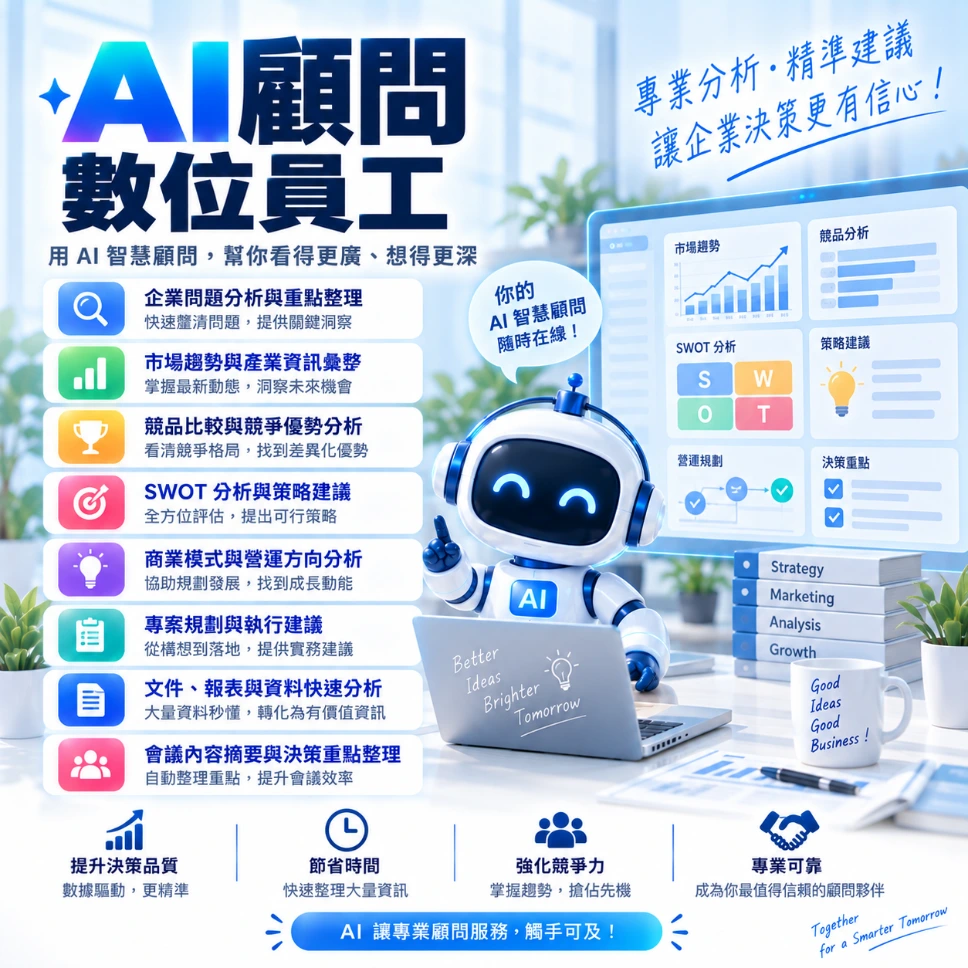 AI顧問數位員工
